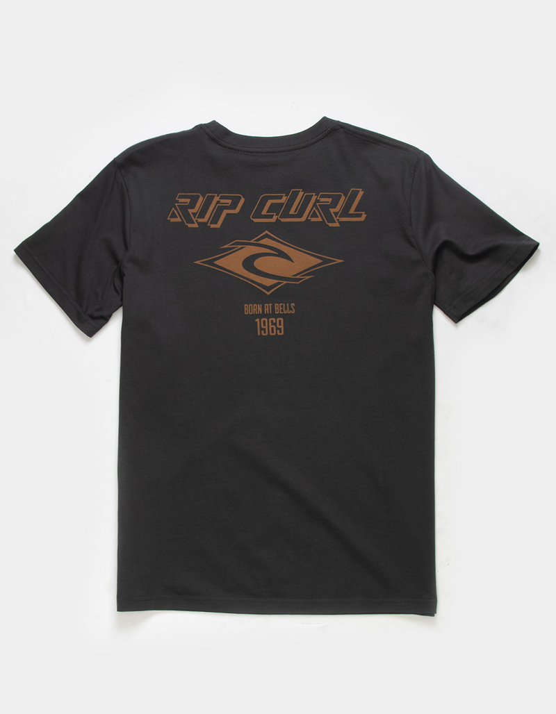 RIP CURL Fade Out Icon Boys Tee image number 0
