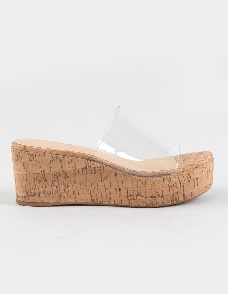 BAMBOO Beyond Womens Wedge Sandals image number 0