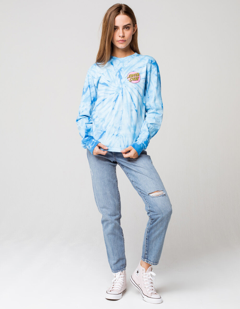 SANTA CRUZ Other Dot Womens Tie Dye Tee image number 3