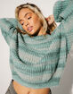 O'NEILL Bayou Ombre Womens Striped Slouchy Sweater image number 6
