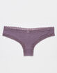 LOVE LIBBY Lace Trim Cheeky Panties image number 1