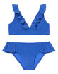 RAISINS Aquarius Ruffle Girls Bralette Bikini Set image number 1