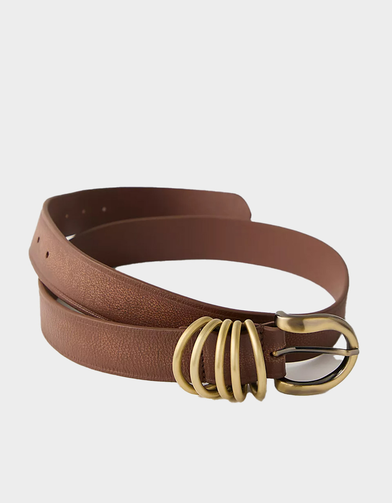 FREE PEOPLE Rori Leather Belt image number 0