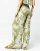 PATRONS OF PEACE Floral Womens Wide Leg Pants image number 2