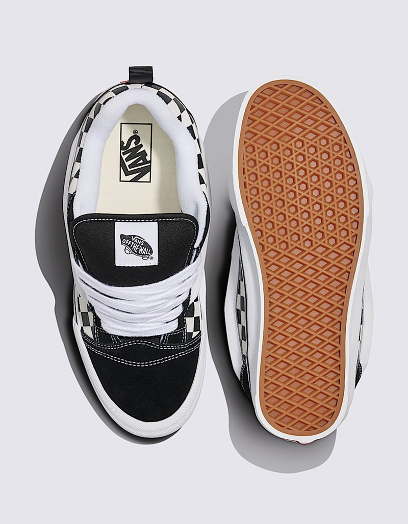 VANS Knu Skool Womens Checkerboard Shoes image number 2