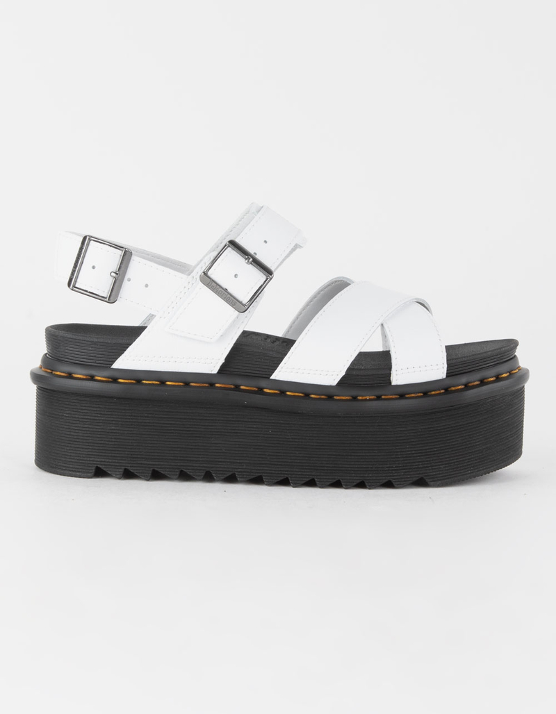 DR. MARTENS Voss II Athena Leather Strap Womens Platform Sandals image number 1
