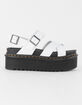 DR. MARTENS Voss II Athena Leather Strap Womens Platform Sandals image number 2