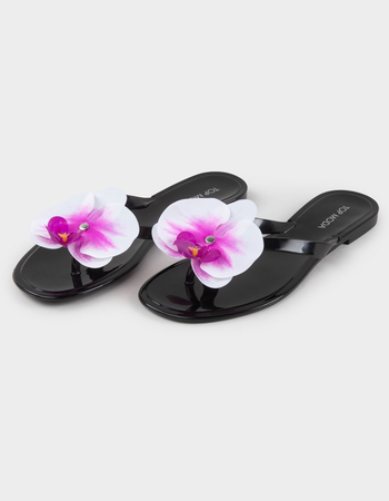 TOP MODA Hibiscus Womens Flip Flops Primary Image