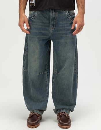 RSQ Mens Skater Baggy Jeans Primary Image
