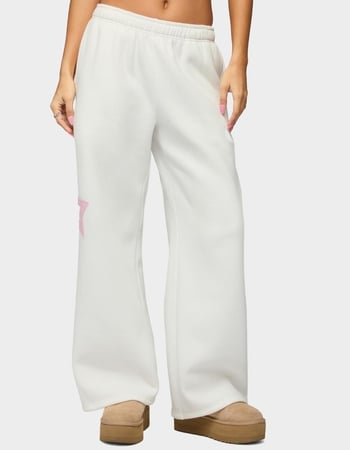 EDIKTED Starly Straight Leg Sweatpants Primary Image