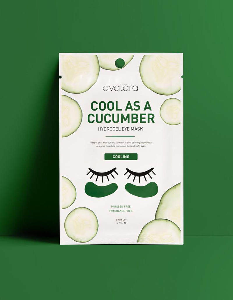 AVATARA SKIN Cool As A Cucumber Eye Mask image number 0