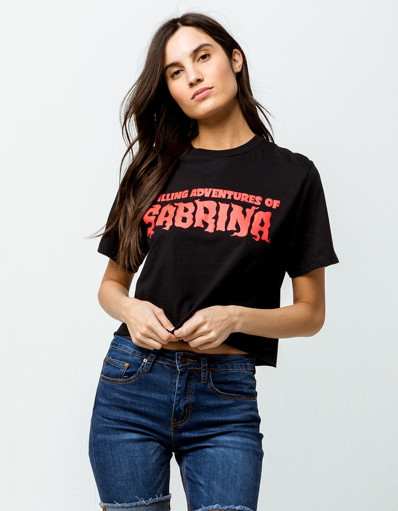 RIPPLE JUNCTION Sabrina Womens Crop Tee image number 3