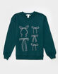FULL TILT Bow Girls Crewneck Sweatshirt image number 2