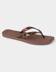 REEF Solaye Womens Jelly Flip Flops image number 1