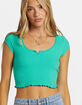 BILLABONG Notch Womens Crop Tee image number 1