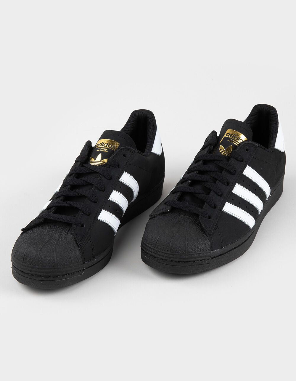 ADIDAS Superstar ADV Nubuck Shoes - CORE BLACK/FOOTWEAR