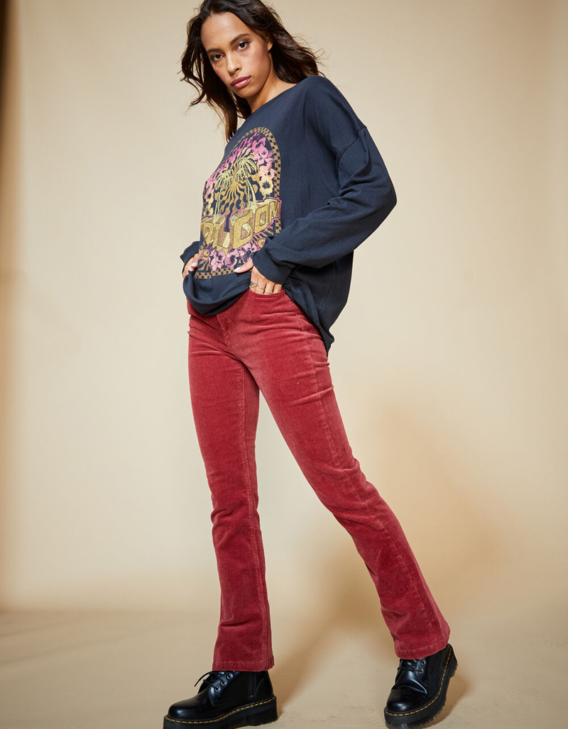 VOLCOM Stoned Bootleg Womens Corduroy Pants image number 0