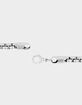 STEEL NATION Stainless Steel Rounded Box Link Bracelet image number 3