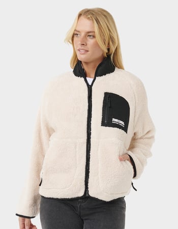 RIP CURL Shore Break Womens Polar Fleece Jacket Primary Image