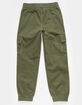 FULL TILT Elastic Waist Girls Cargo Jogger Pants image number 2
