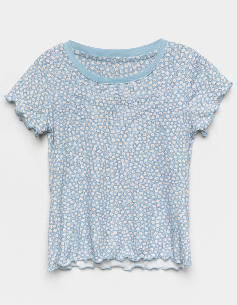 HEART AND HIPS Girls Floral Tee image number 0