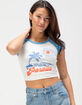 ROXY Paraiso Womens Raglan Baby Tee image number 1