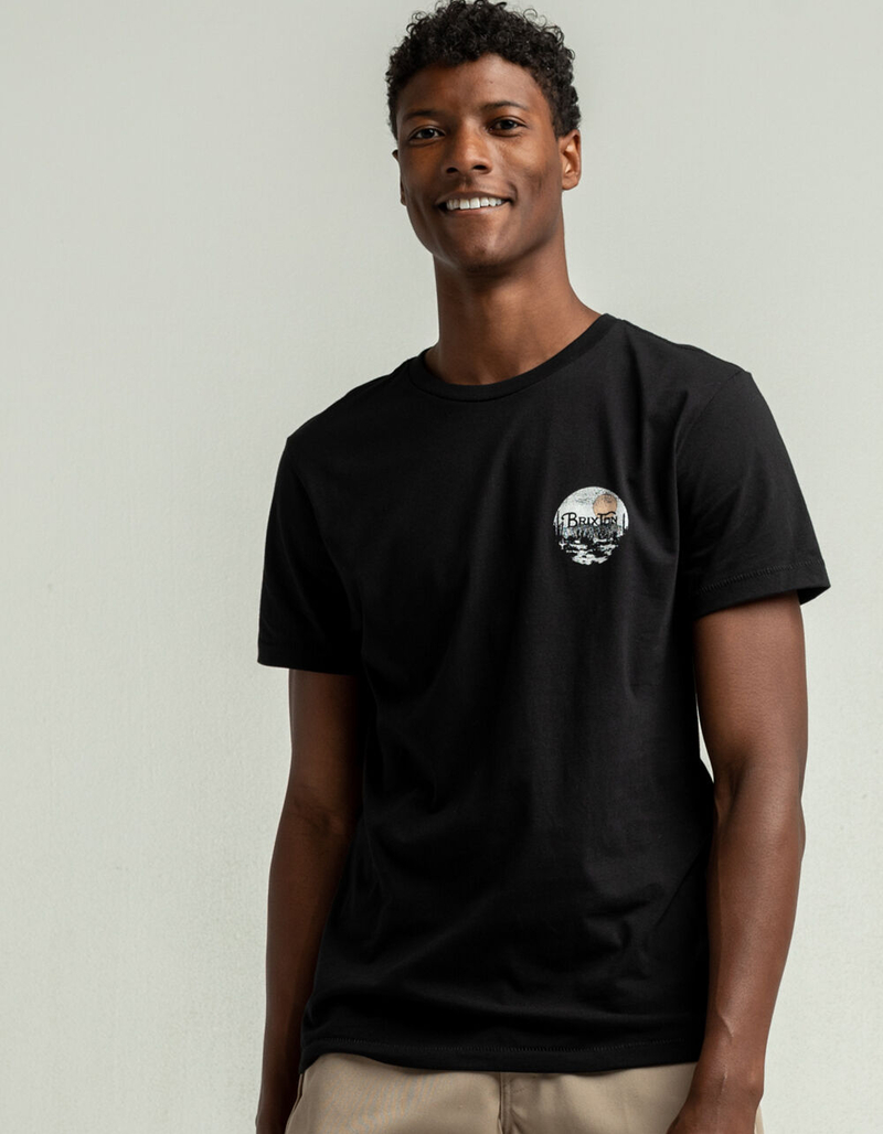 BRIXTON Wheeler II Desert Mens T-Shirt image number 2