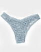 FULL TILT Cross Lace High Leg Cheeky Panties image number 1
