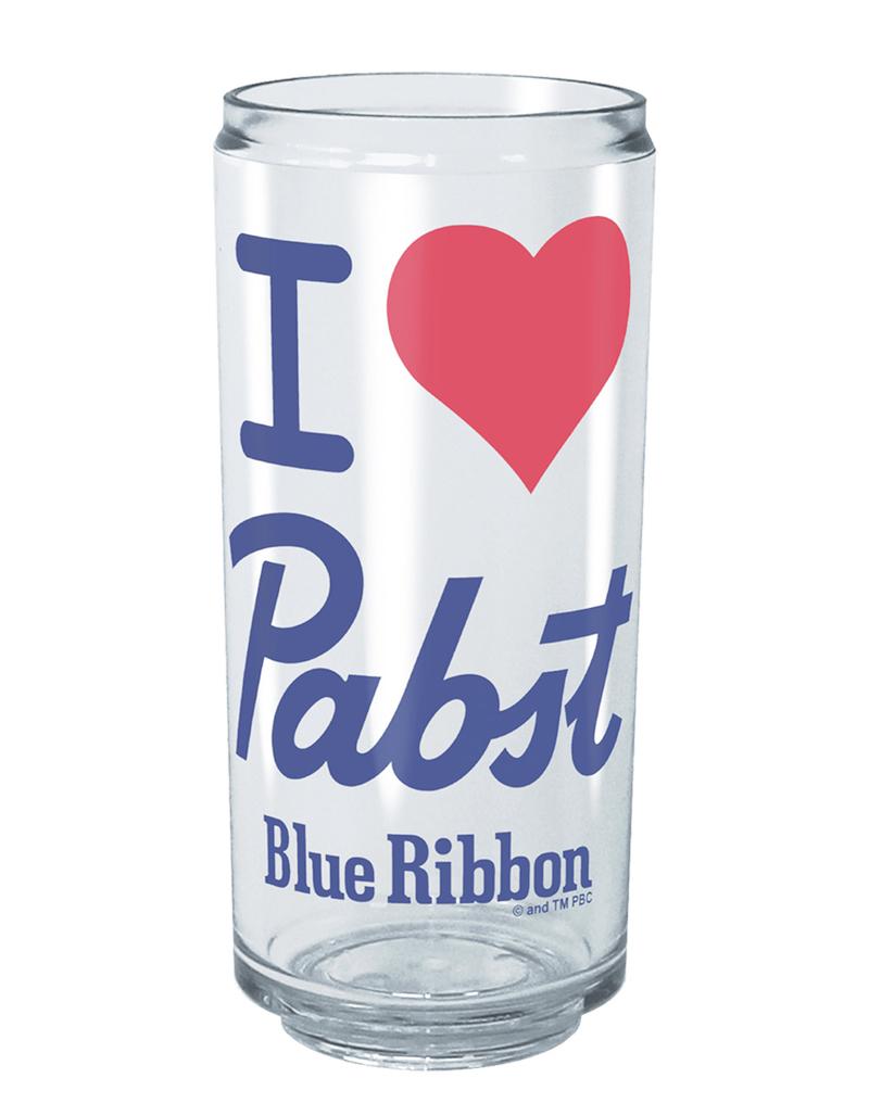 PABST BLUE RIBBON 16 oz I Love Pabst Plastic Cup image number 0