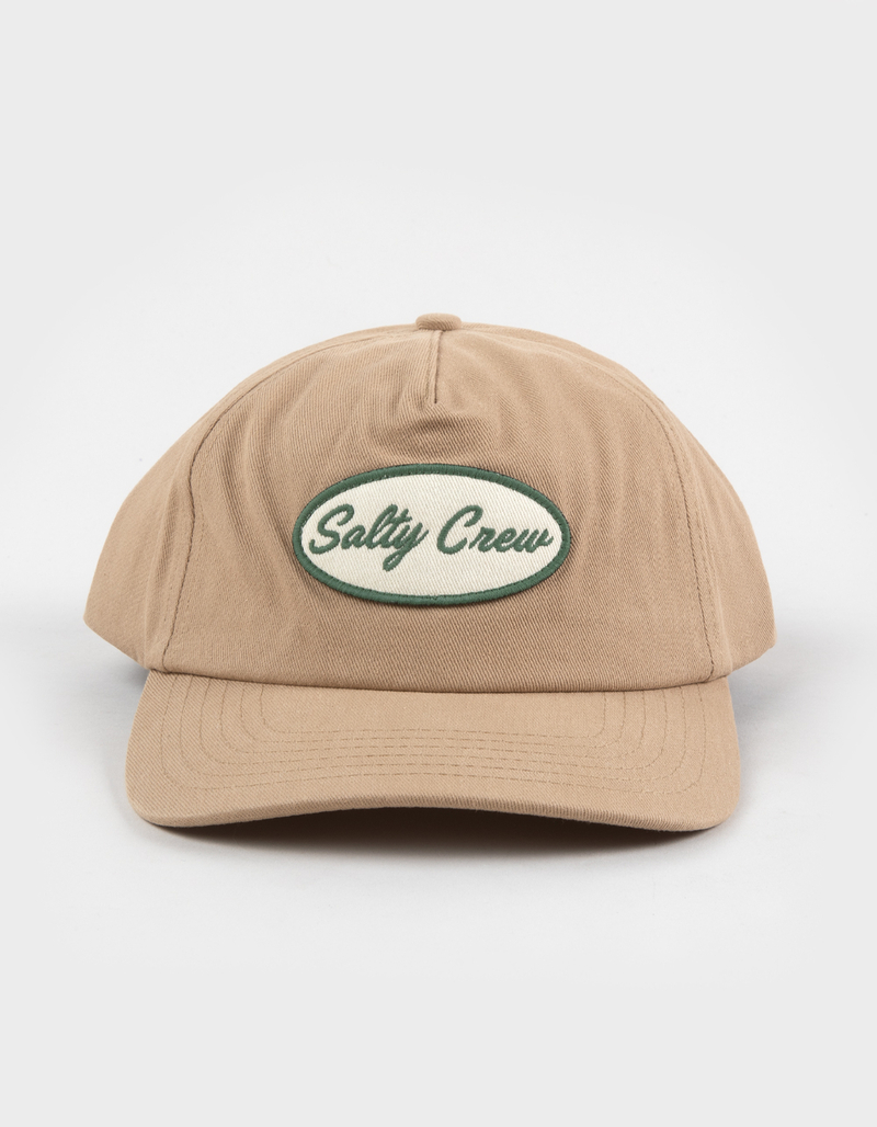 SALTY CREW Shop Script Snapback Hat image number 1