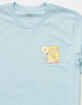 FLIM FLAM Flamingo Sunflower Mens T-Shirt image number 6