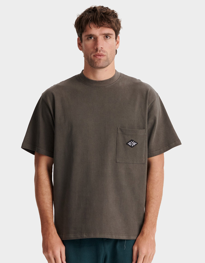 THE CRITICAL SLIDE SOCIETY Scribble Mens Pocket Tee image number 0