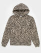 FULL TILT Leopard Print Girls Boyfriend Hoodie image number 2