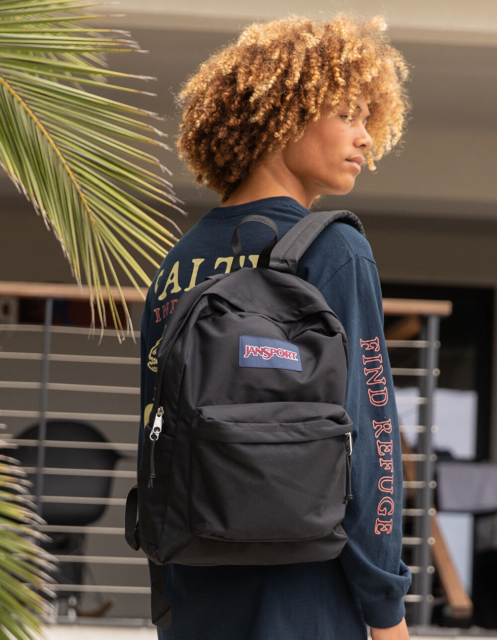 JANSPORT SuperBreak Backpack - BLACK - ONE SIZE | Tillys
