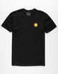 RIOT SOCIETY Sun Embroidery Mens T-Shirt
