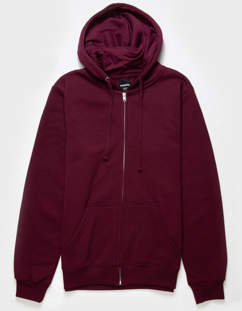 RSQ Mens Full Zip Fleece Hoodie image number 0