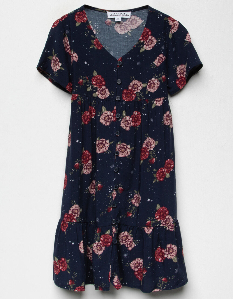 TEN SIXTY Floral Girls Babydoll Dress image number 0