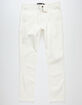 RSQ Mens Skinny Stretch Off White Chinos image number 1