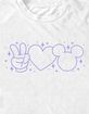 DISNEY Peace Love Mickey Unisex Tee image number 2