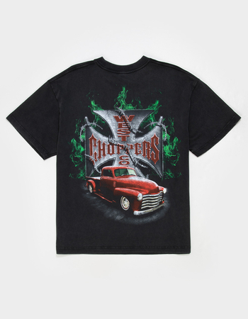 WEST COAST CHOPPERS Red Truck Mens Tee Primary Image