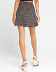 SKY AND SPARROW Floral Black Skater Skirt image number 3