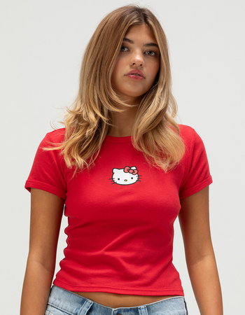 SANRIO Hello Kitty Womens Baby Tee Primary Image