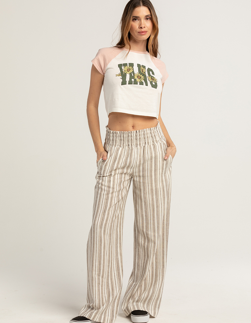 VANS Daisy Womens Raglan Crop Tee image number 3