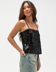JJXX Tara Womens Sleeveless Sequin Top image number 3