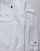 CHAMPION Reverse Weave White Mens Hoodie image number 2
