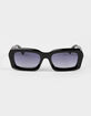 RSQ Chunky Rectangle Gradient Sunglasses image number 2