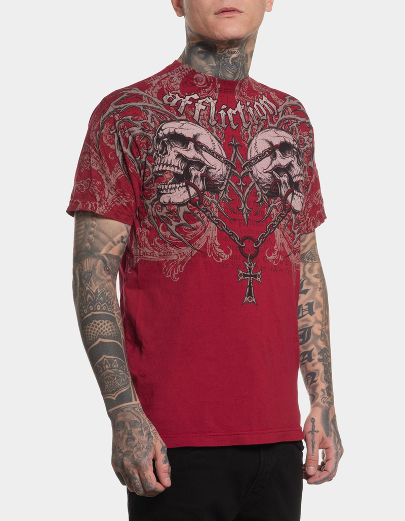 AFFLICTION Collapse Mens Tee