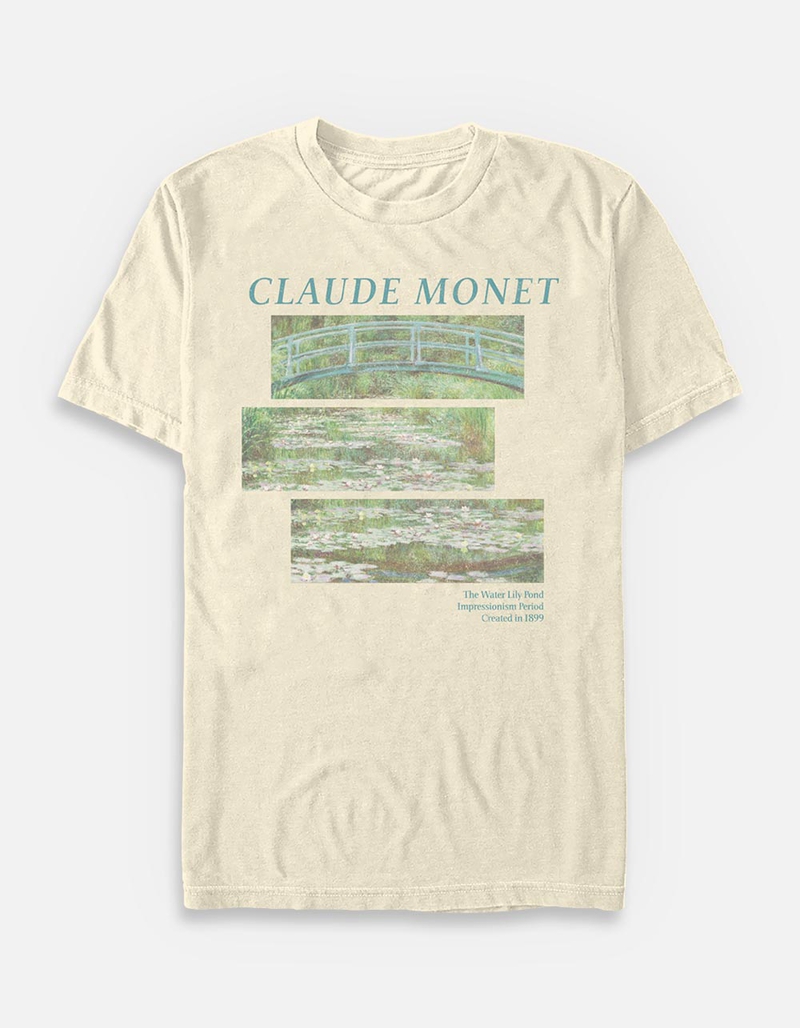MONET Lily Pond Panels Unisex Tee image number 0