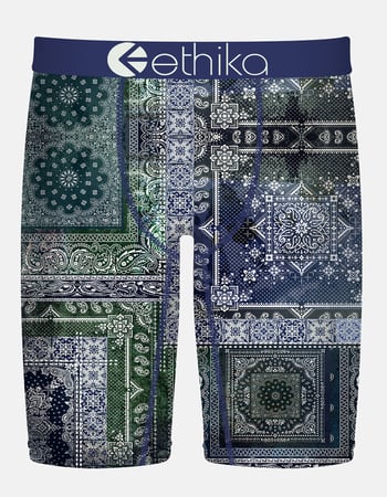 ETHIKA Indigo Bloom Staple Mens Boxer Briefs Primary Image