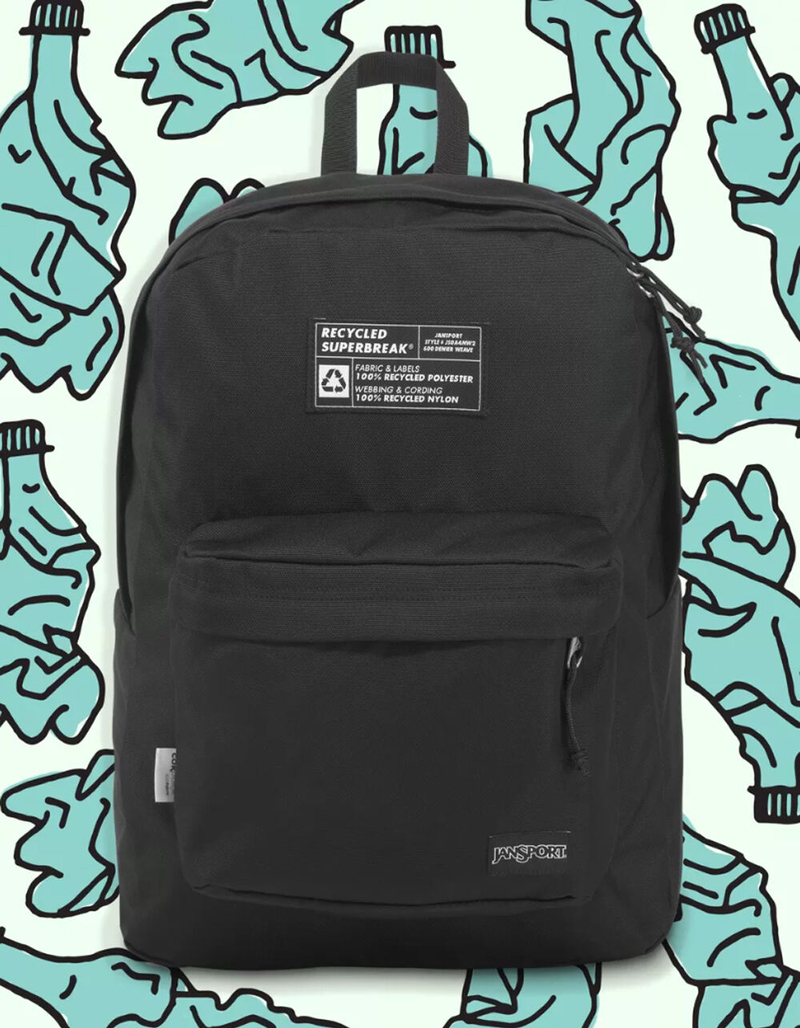 JANSPORT Recycled SuperBreak Black Backpack image number 1